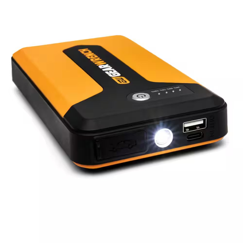 1200A 12-Volt Lithium Battery Jump Starter and Powerbank