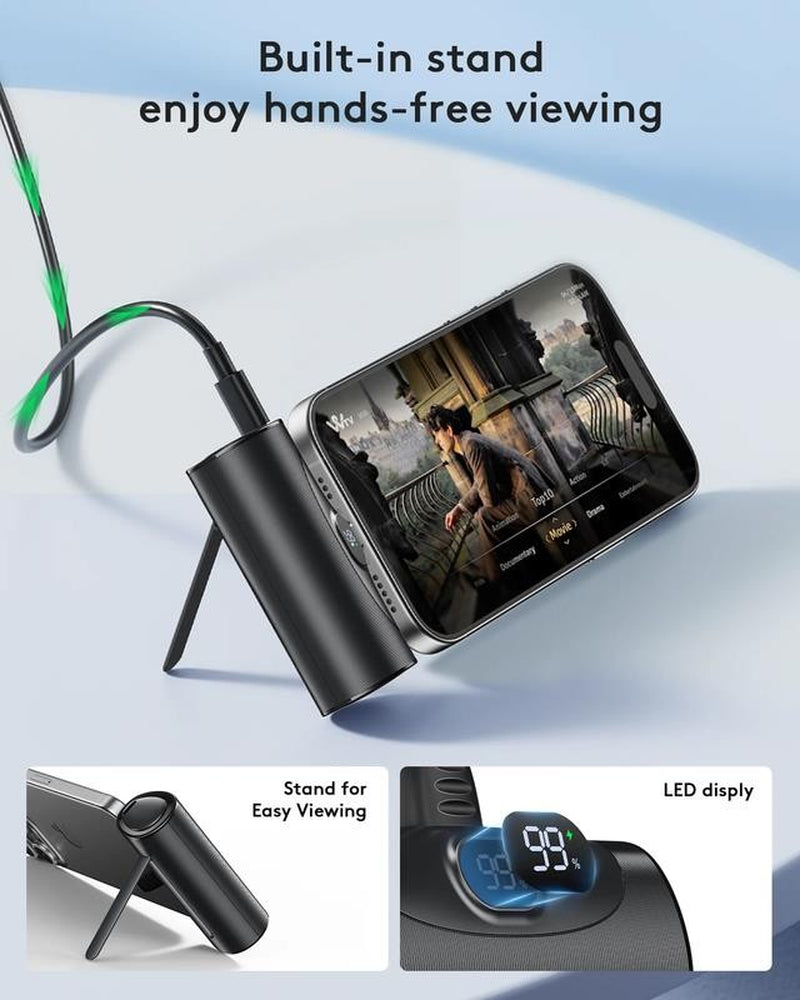 Portable Charger for Iphone Android with LED Display, 20W Quick Charge Powerbank