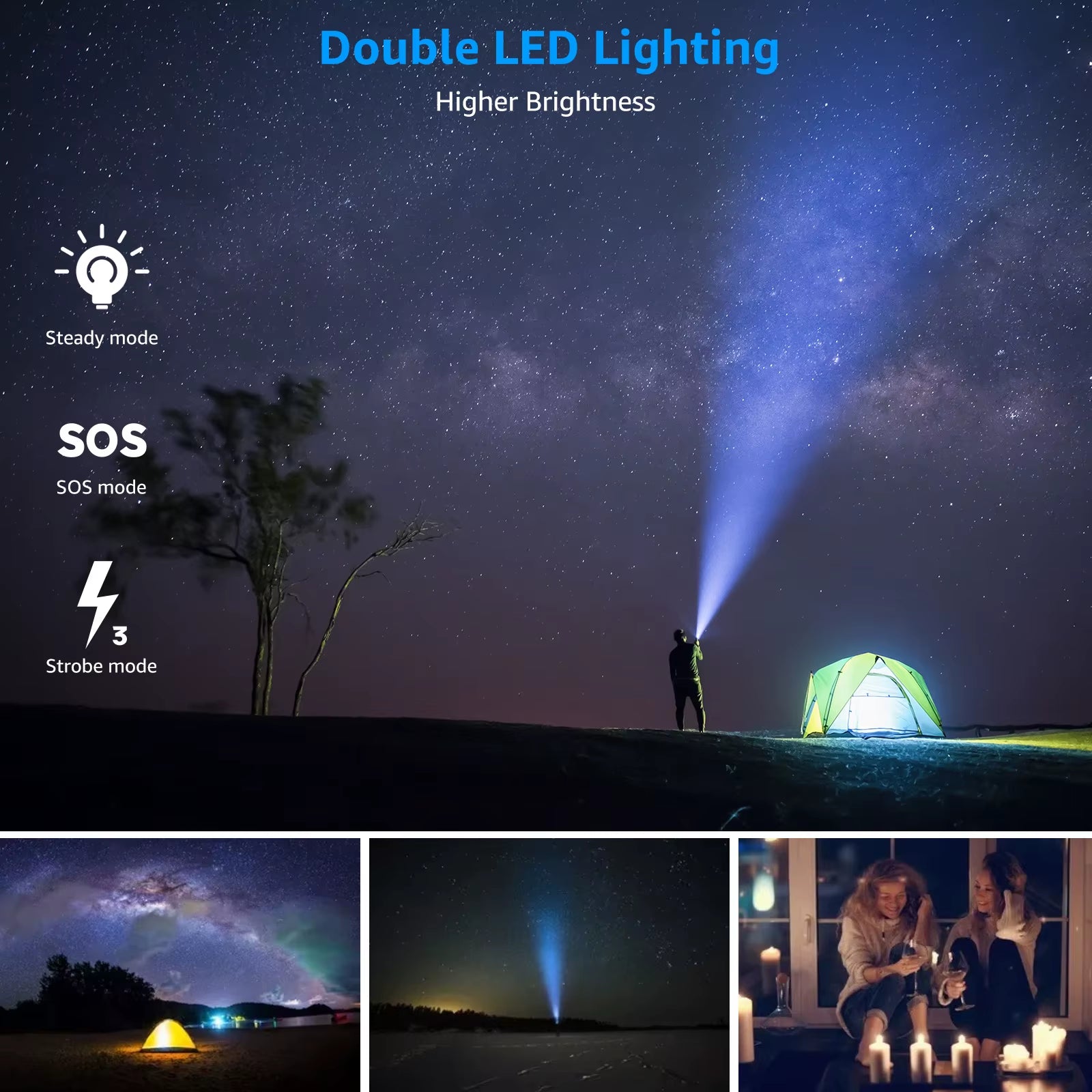 Waterproof Outdoor Solar Power Bank 10000Mah Dual USB Travel Outdoor Solar Mobile Phone Charger Solar Powerbanks for Camping