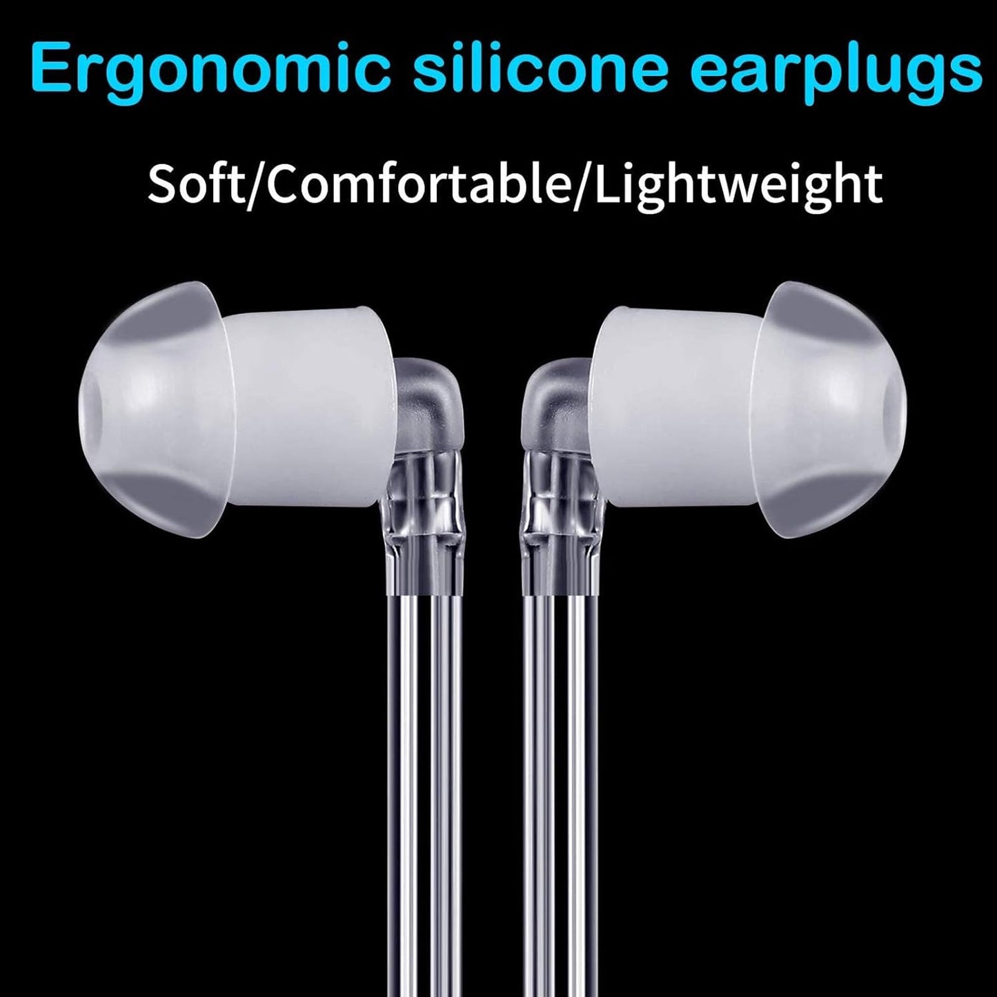 2 Pieces Playing Cosplay Includes Earpiece Earplugs Acoustic Tube Headset and Sunglasses (Gold Glasses Frame)