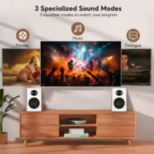 . Bluetooth Bookshelf Speakers