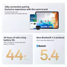 Official OPPO Enco Air 4 Pro TWS Earphone Bluetooth 5.4 49dB Active Noise Cancelling 44H Battery Life True Wireless Headphone