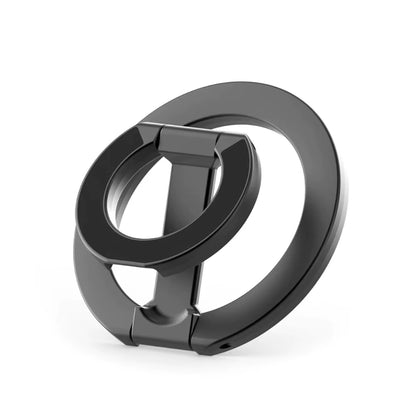 Double Sided Magnetic Phone Ring Holder Portable Folding Cellphones Stand Car Bracket Phone Accessories for Phone 16 Smart Phone