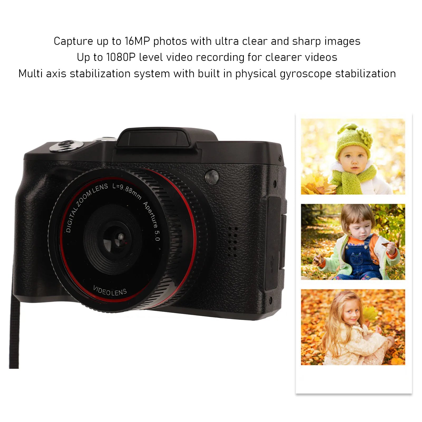 1080P Digital Camera 1080P Digital Camera 16MP HD Smart Digital Camera SLR Digital Camera for Photography Digital Camera